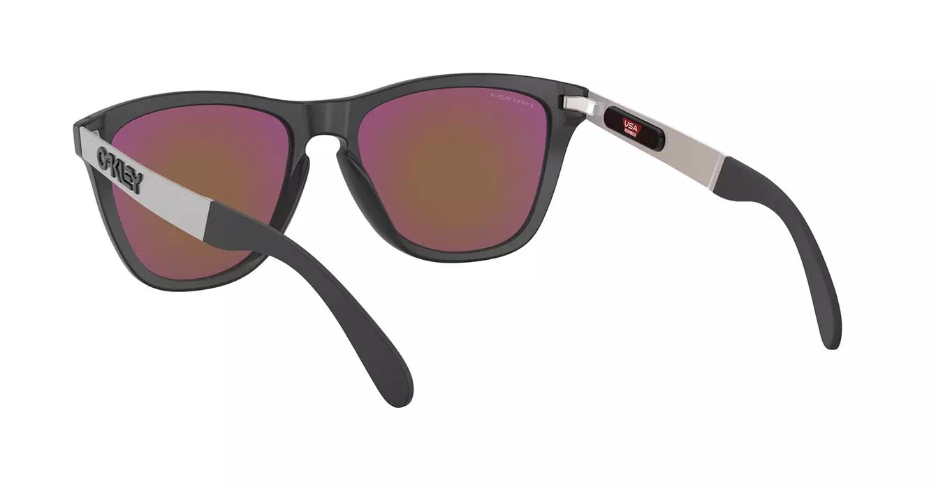 Oakley Frogskins Mix (A) Matte Black W/ Prizm Violet (OO9428F-08) s55