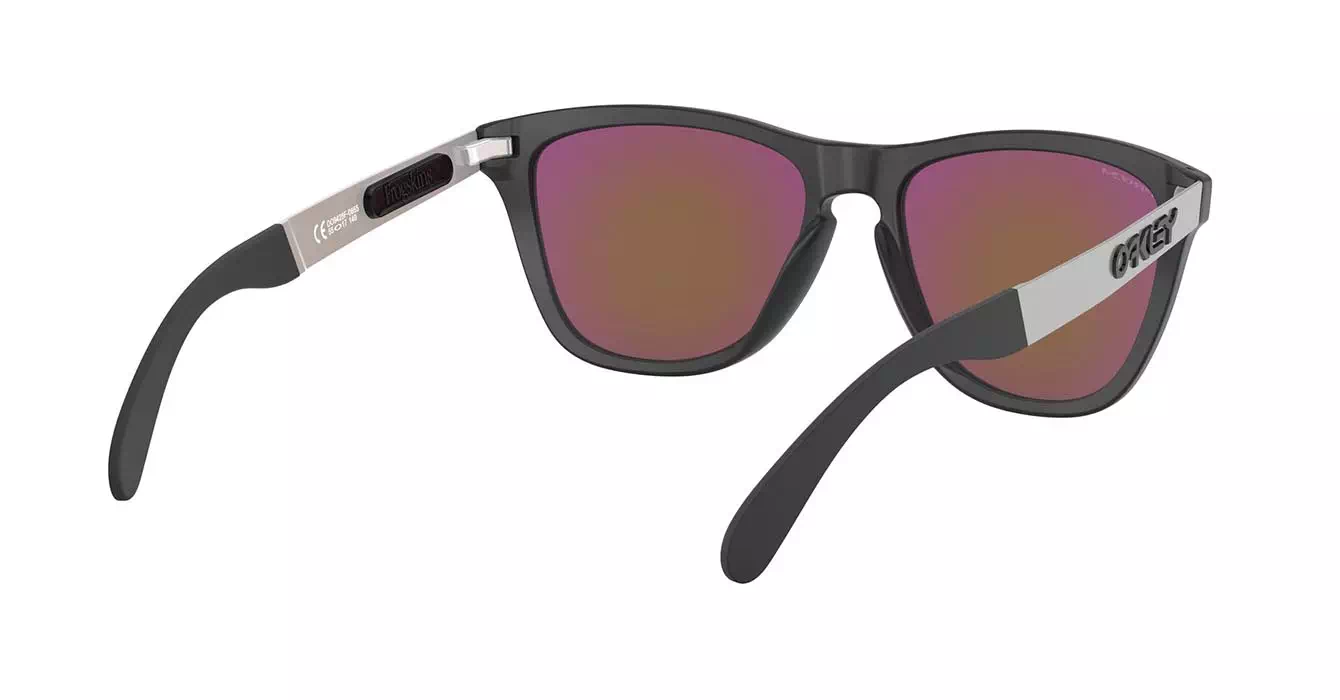 Oakley Frogskins Mix (A) Matte Black W/ Prizm Violet (OO9428F-08) s55