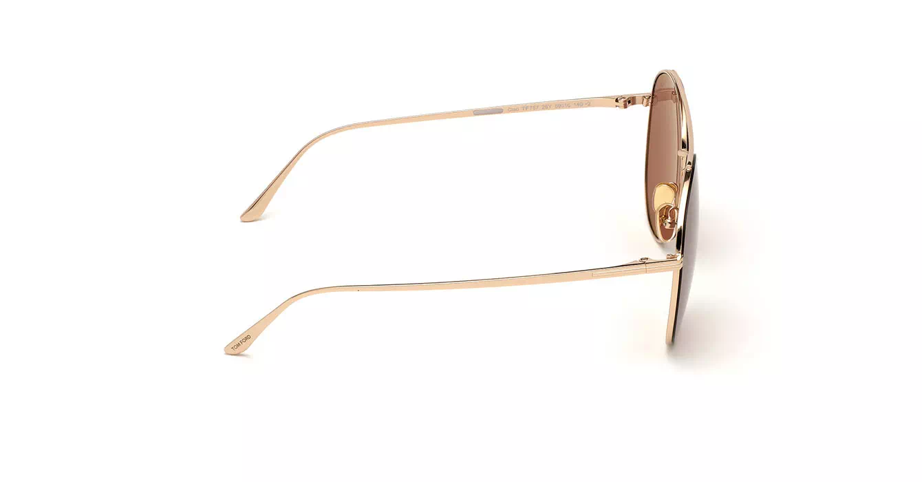 Tom Ford FT757-D 28Y s61 CLEO