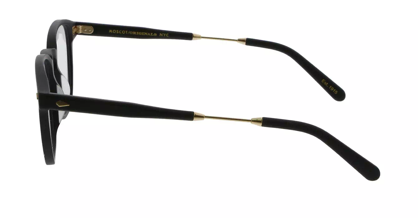 Moscot Genug Matte Black/Gold s50