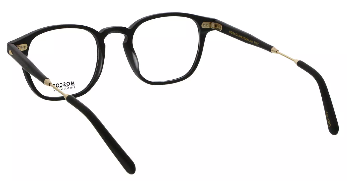 Moscot Genug Matte Black/Gold s50