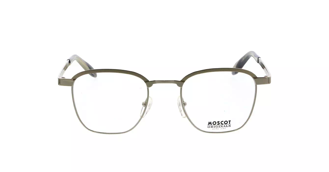 Moscot Mish Matte/Shiny Silver s48