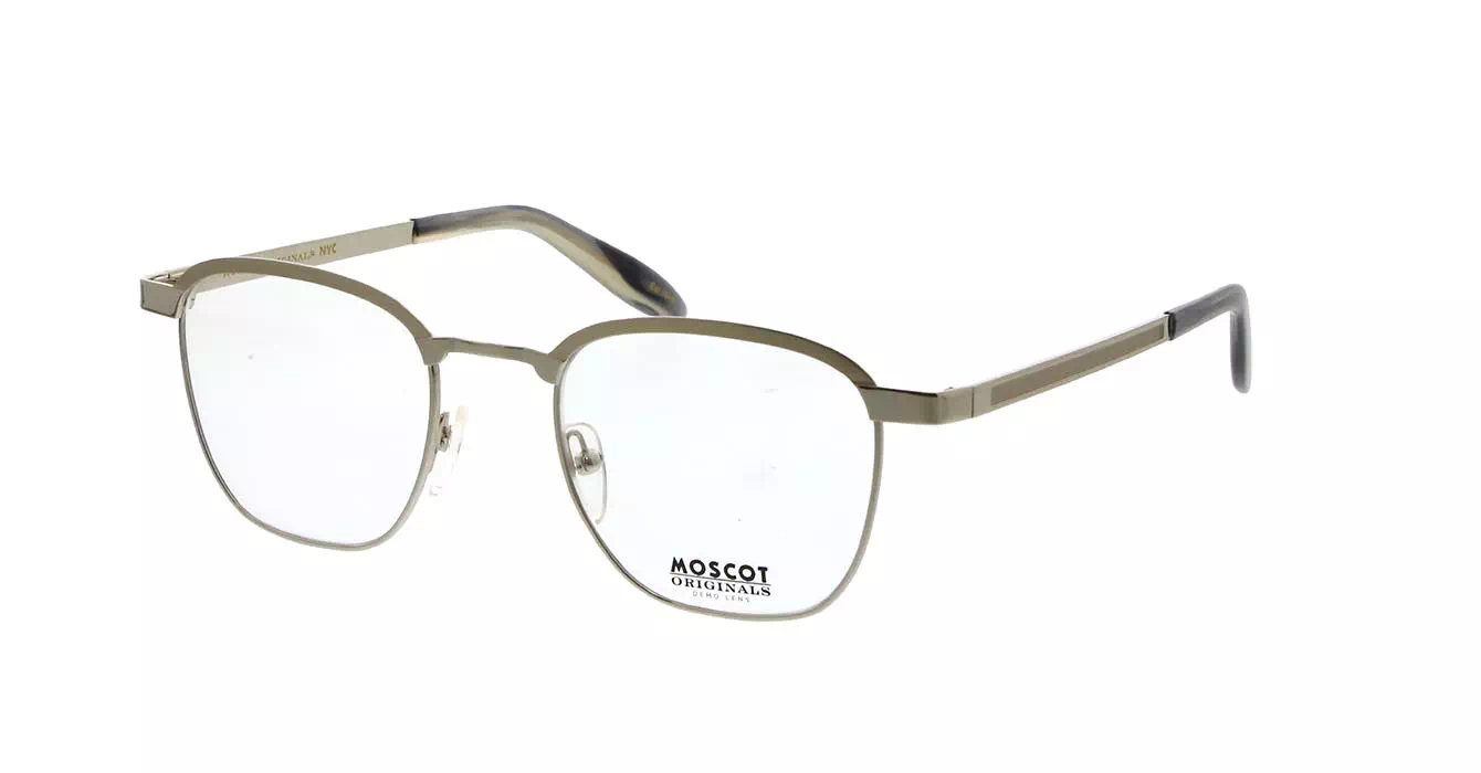 Moscot Mish Matte/Shiny Silver s48