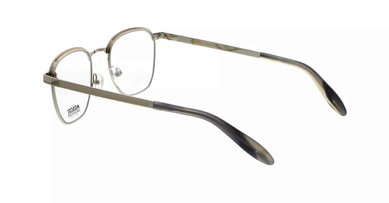 Moscot Mish Matte/Shiny Silver s48