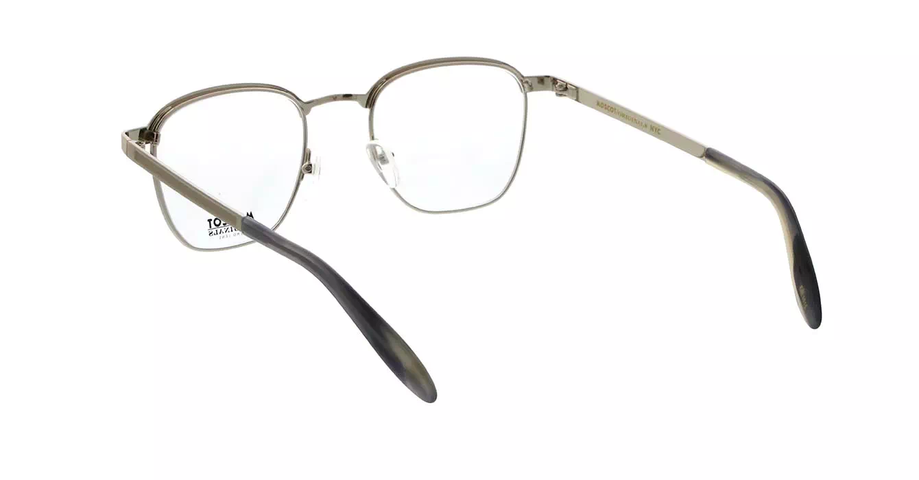 Moscot Mish Matte/Shiny Silver s48