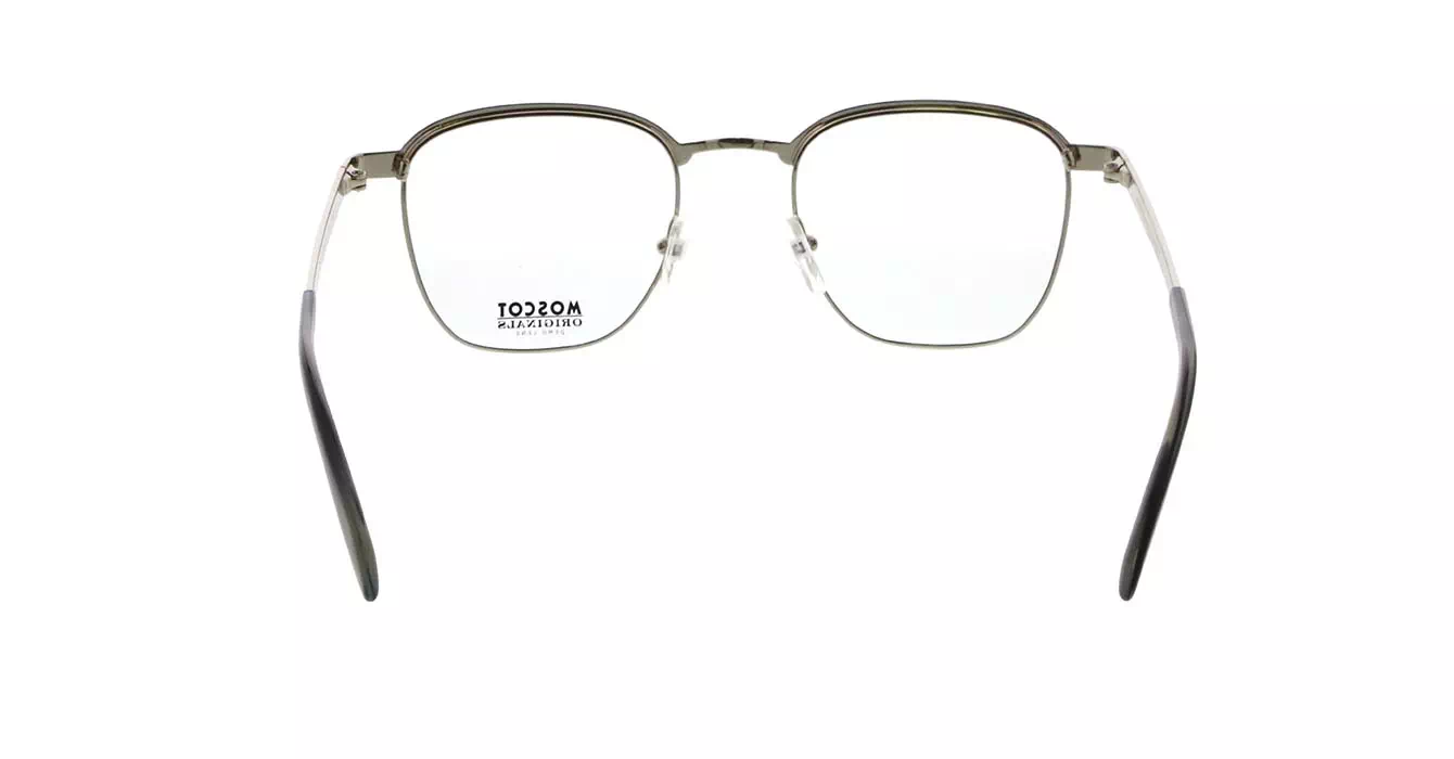 Moscot Mish Matte/Shiny Silver s48