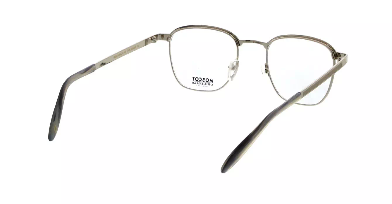 Moscot Mish Matte/Shiny Silver s48
