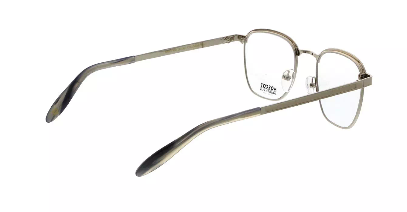Moscot Mish Matte/Shiny Silver s48