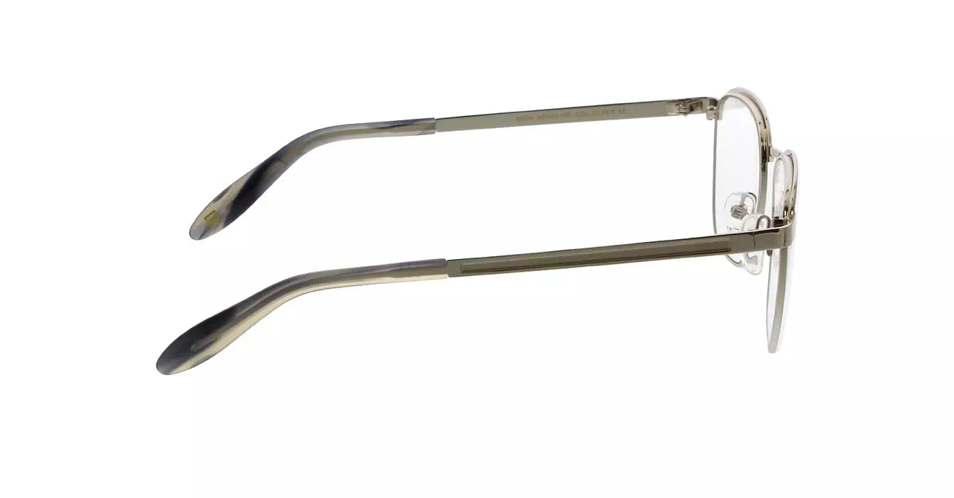 Moscot Mish Matte/Shiny Silver s48