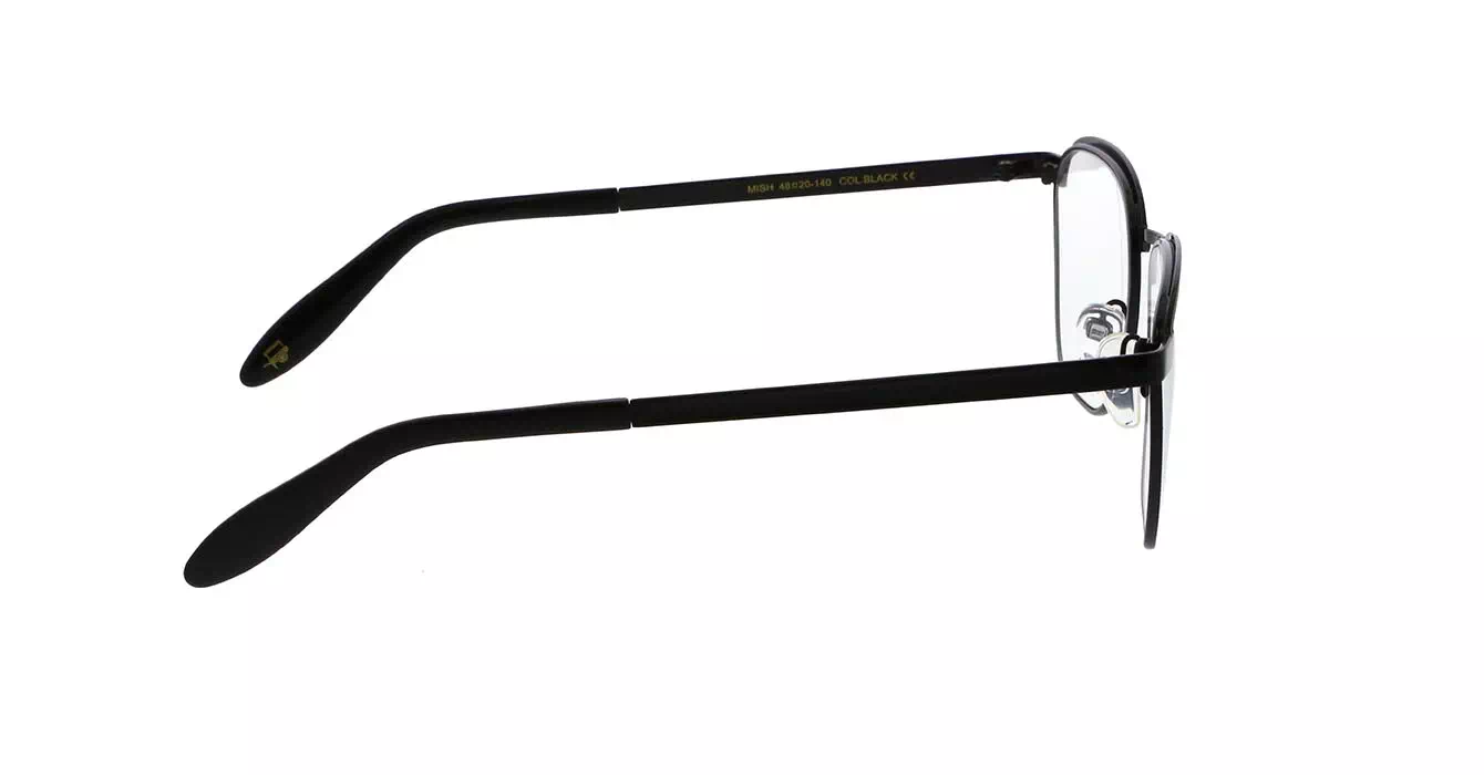 Moscot Mish Matte Shiny/Black s48