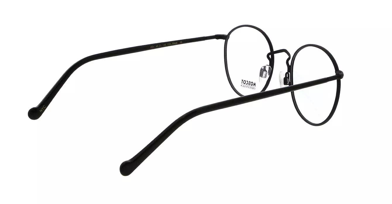 Moscot Zev Matte Black/Black s49