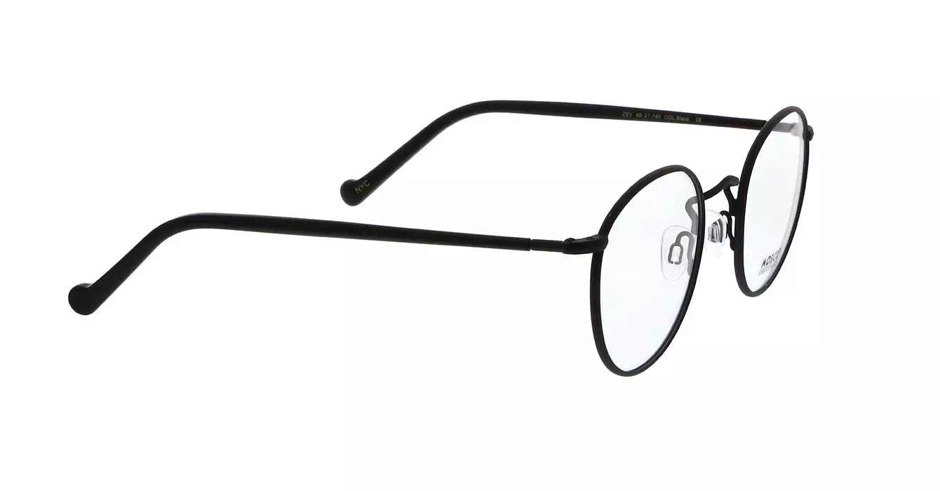 Moscot Zev Matte Black/Black s49