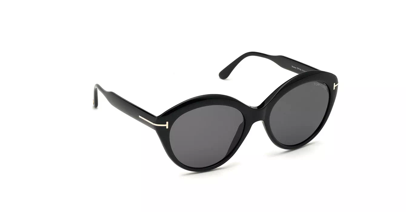 Tom Ford FT763-F 01A s57 MAXINE