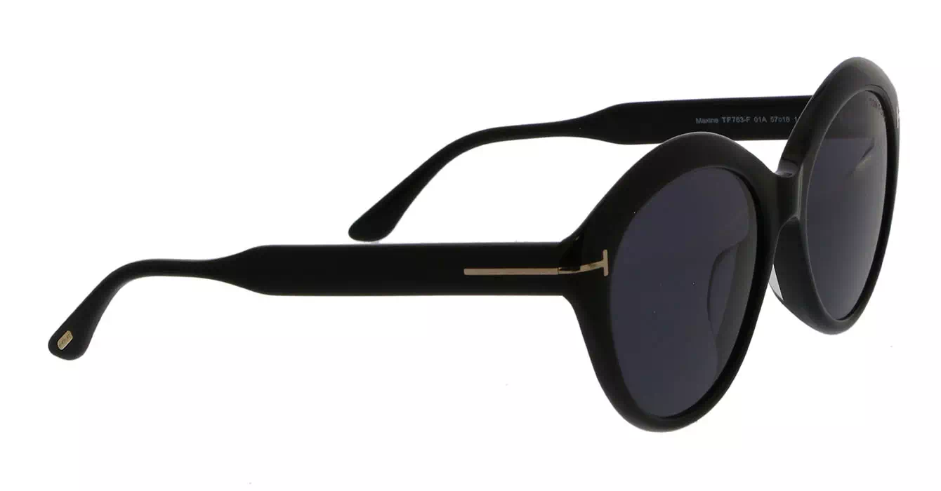Tom Ford FT763-F 01A s57 MAXINE