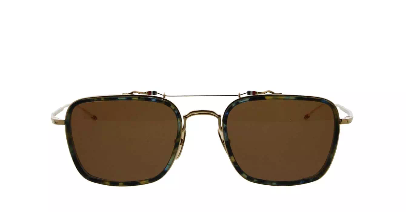 Thom Browne TBS816 02 NAVY GOLD