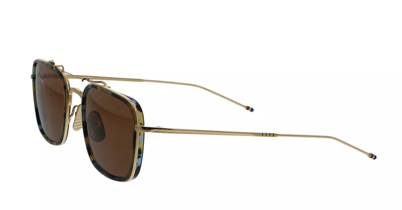Thom Browne TBS816 02 NAVY GOLD