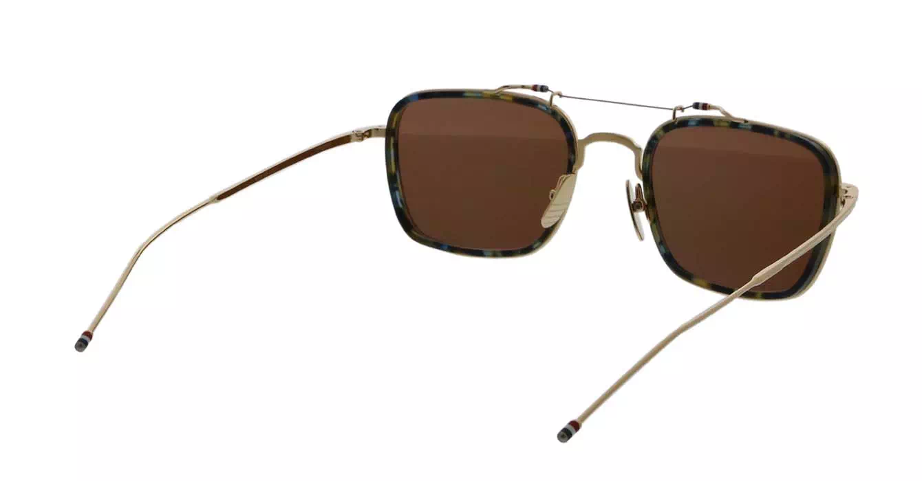 Thom Browne TBS816 02 NAVY GOLD