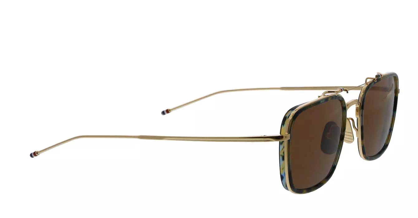 Thom Browne TBS816 02 NAVY GOLD