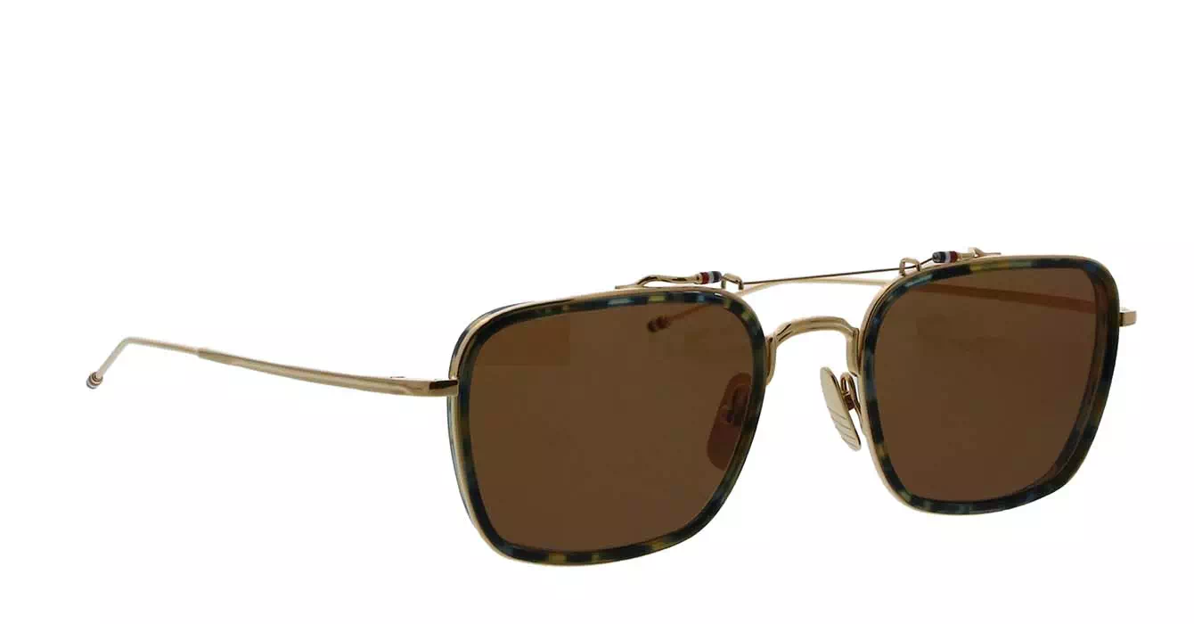 Thom Browne TBS816 02 NAVY GOLD