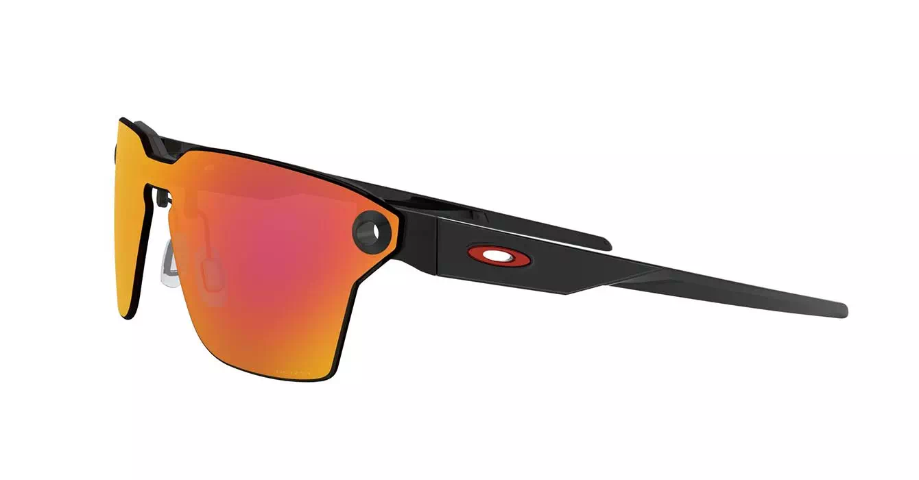 Oakley Lugplate Pol Blk W/prizm Ruby (OO4139 -04) s39