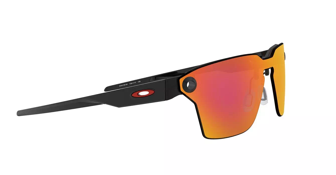 Oakley Lugplate Pol Blk W/prizm Ruby (OO4139 -04) s39