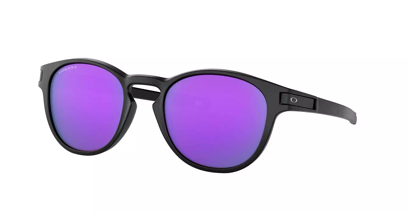 Oakley Latch (A) Matte Black W/prizm Violet (OO9349-33) s53