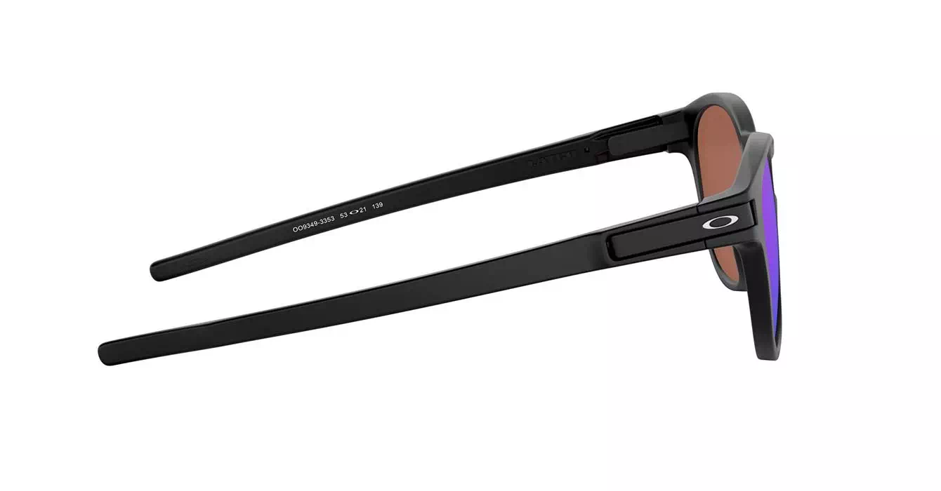 Oakley Latch (A) Matte Black W/prizm Violet (OO9349-33) s53