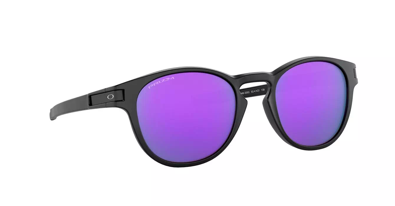 Oakley Latch (A) Matte Black W/prizm Violet (OO9349-33) s53