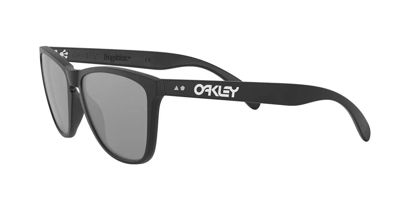 Oakley Frogskins 35th (A) Matte Blk W/prizm Blk Irid (OO9444F-02) s57