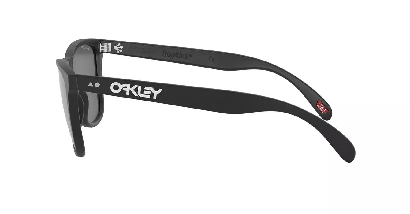 Oakley Frogskins 35th (A) Matte Blk W/prizm Blk Irid (OO9444F-02) s57