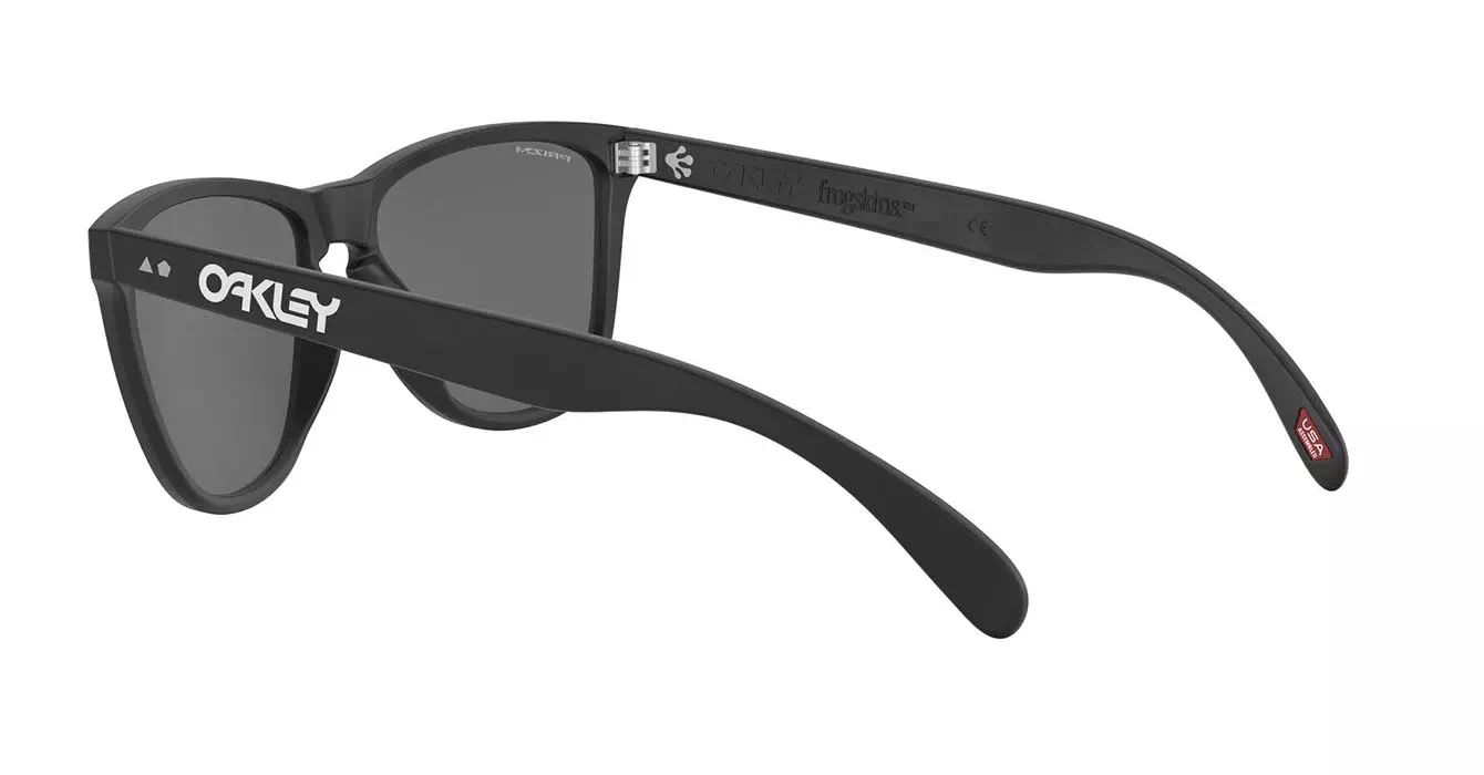 Oakley Frogskins 35th (A) Matte Blk W/prizm Blk Irid (OO9444F-02) s57