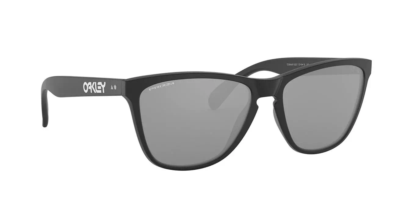 Oakley Frogskins 35th (A) Matte Blk W/prizm Blk Irid (OO9444F-02) s57