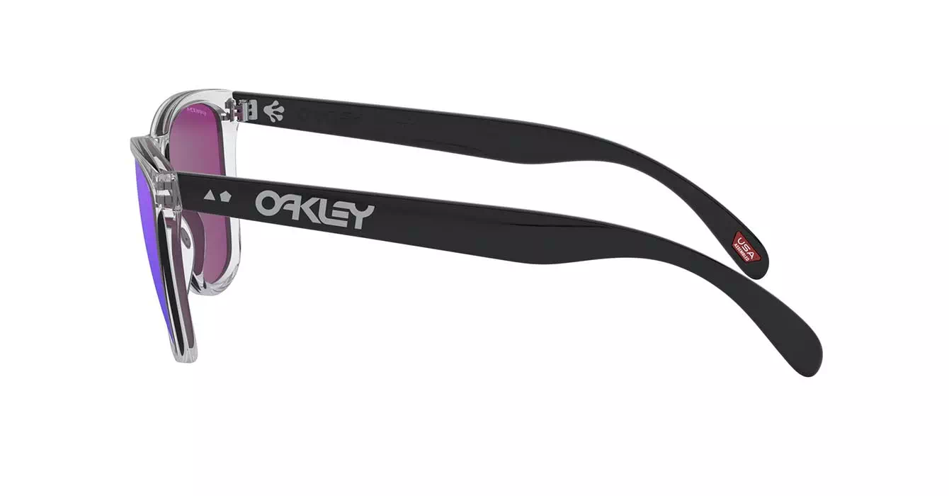 Oakley Frogskins 35th (A) Polished Clear W/prizm Violet (OO9444F-05) s57