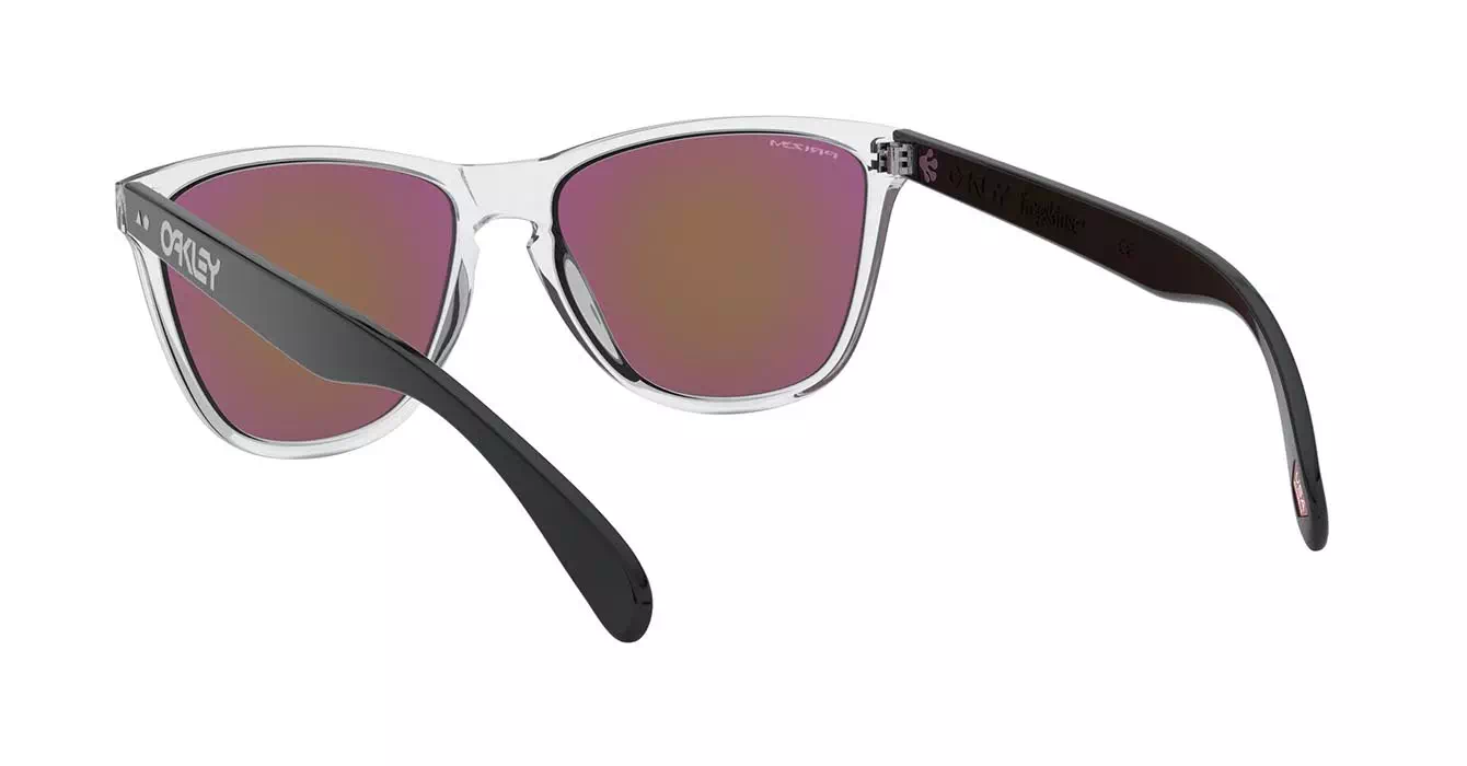 Oakley Frogskins 35th (A) Polished Clear W/prizm Violet (OO9444F-05) s57