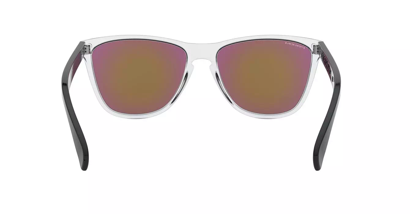 Oakley Frogskins 35th (A) Polished Clear W/prizm Violet (OO9444F-05) s57
