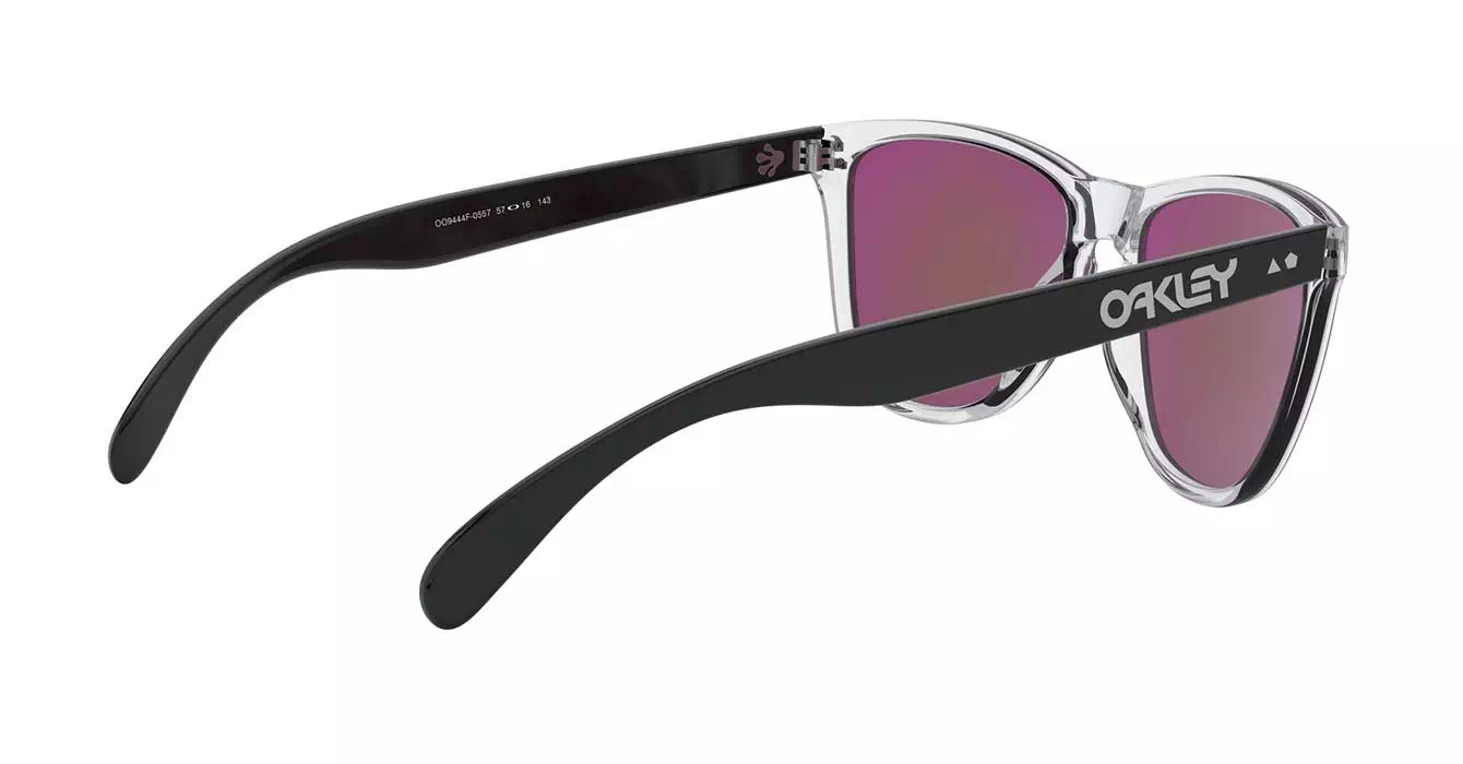 Oakley Frogskins 35th (A) Polished Clear W/prizm Violet (OO9444F-05) s57