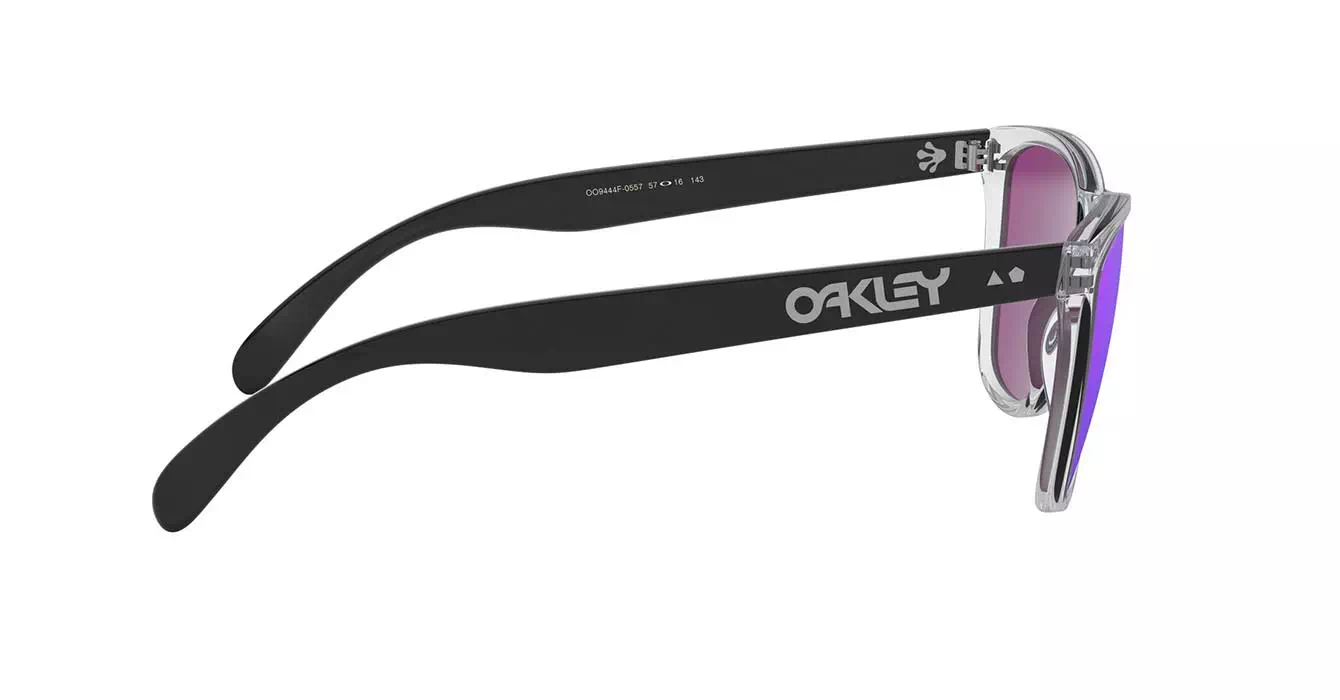 Oakley Frogskins 35th (A) Polished Clear W/prizm Violet (OO9444F-05) s57