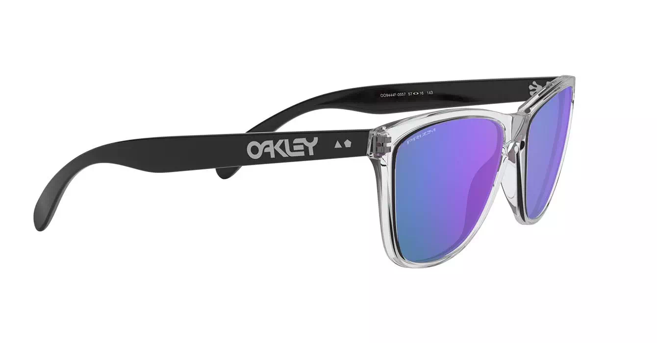 Oakley Frogskins 35th (A) Polished Clear W/prizm Violet (OO9444F-05) s57