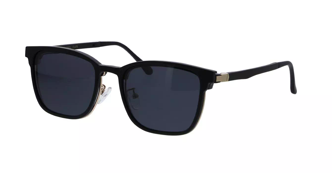 Franc Nobel ELVAS BLK-GLD s53 + CLIP ON