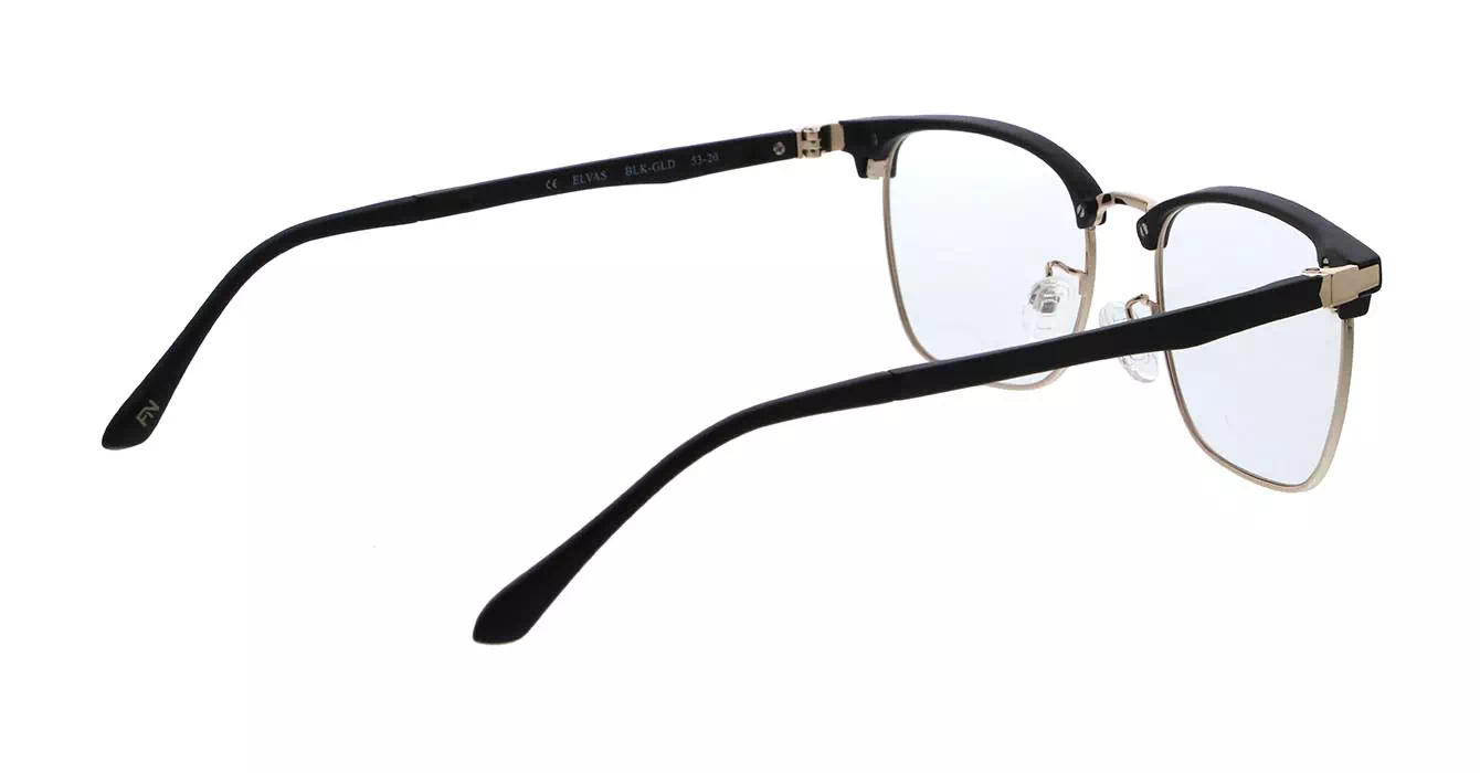 Franc Nobel ELVAS BLK-GLD s53 + CLIP ON
