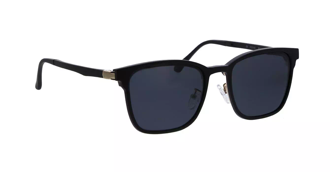 Franc Nobel ELVAS BLK-GLD s53 + CLIP ON