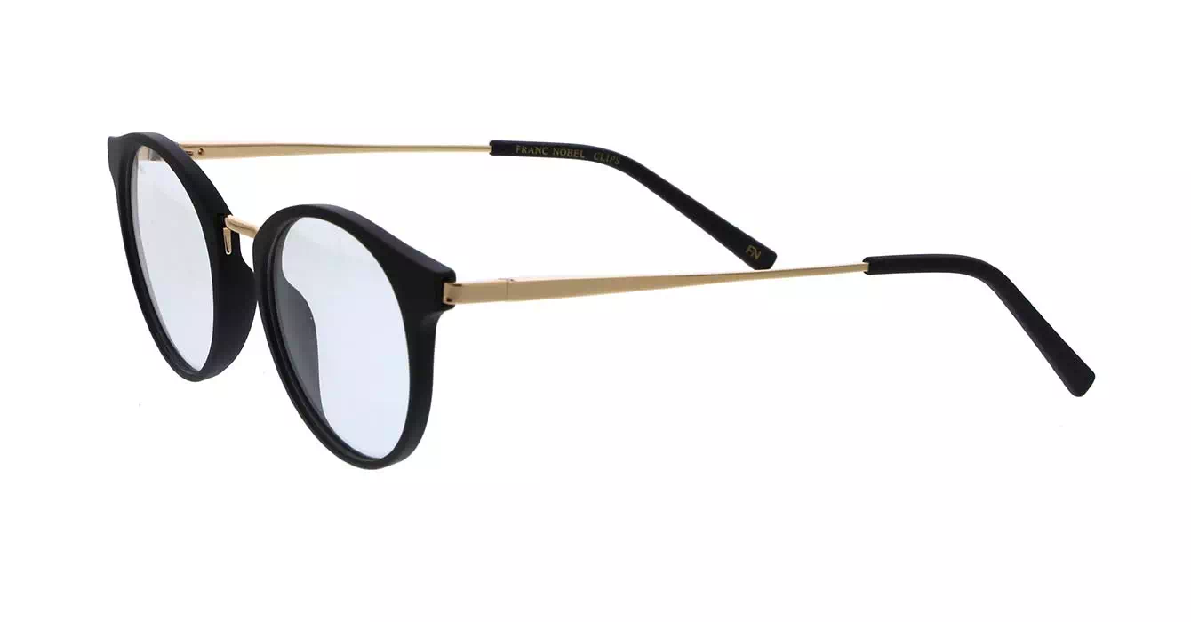Franc Nobel CHELAS BLK-GLD s49 + CLIP ON