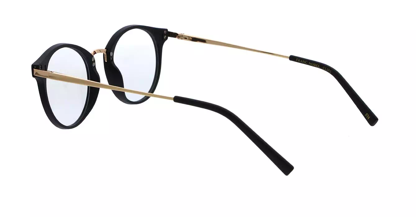 Franc Nobel CHELAS BLK-GLD s49 + CLIP ON