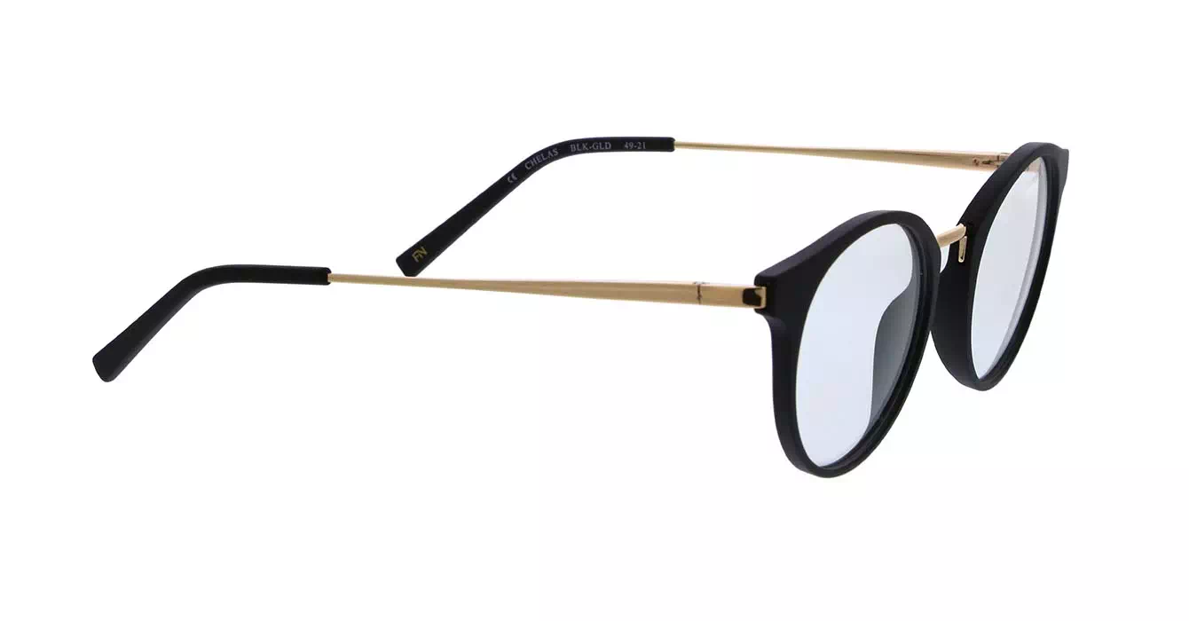 Franc Nobel CHELAS BLK-GLD s49 + CLIP ON
