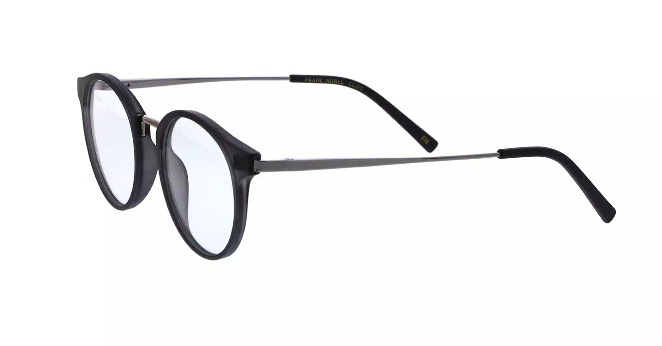Franc Nobel CHELAS GREY-GMT s49 + CLIP ON