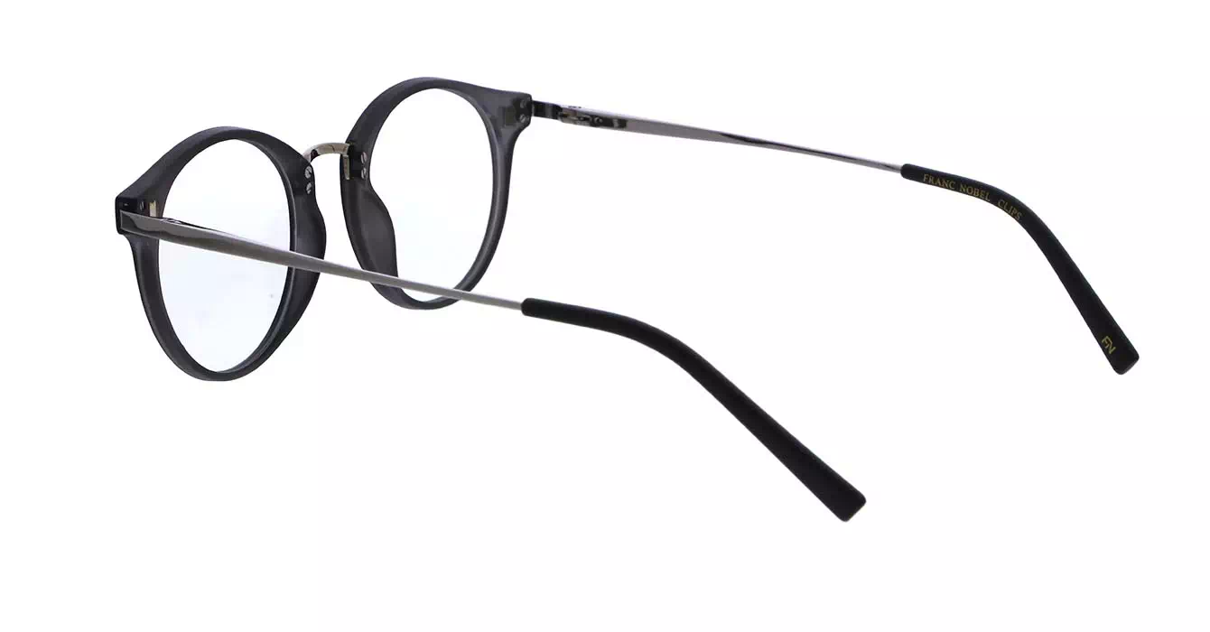Franc Nobel CHELAS GREY-GMT s49 + CLIP ON