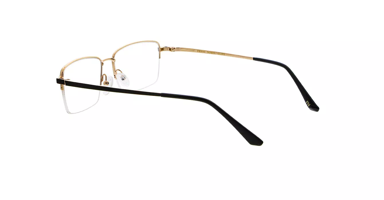 Franc Nobel AVEIRO BLK-GLD s56 + CLIP ON