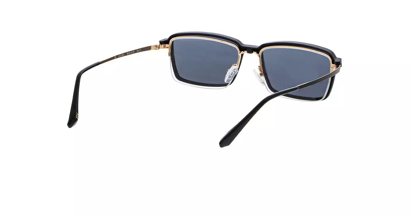 Franc Nobel AVEIRO BLK-GLD s56 + CLIP ON