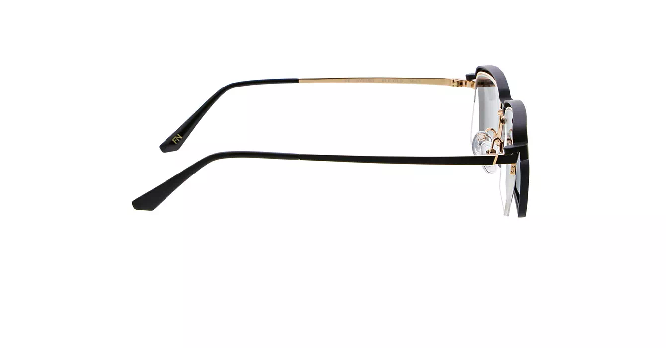 Franc Nobel AVEIRO BLK-GLD s56 + CLIP ON