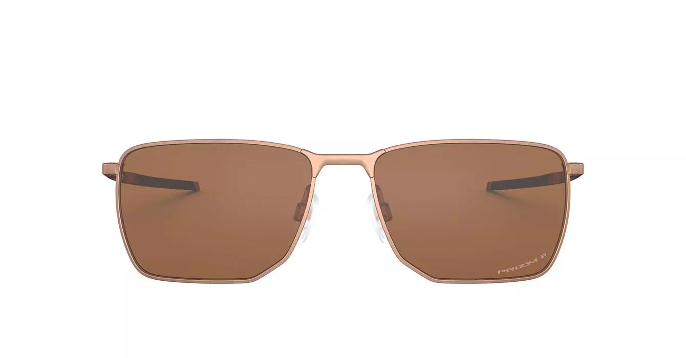 Oakley Ejector Stn Rse Gld W/ Prizm Tngstn Pol (OO4142-05) s58